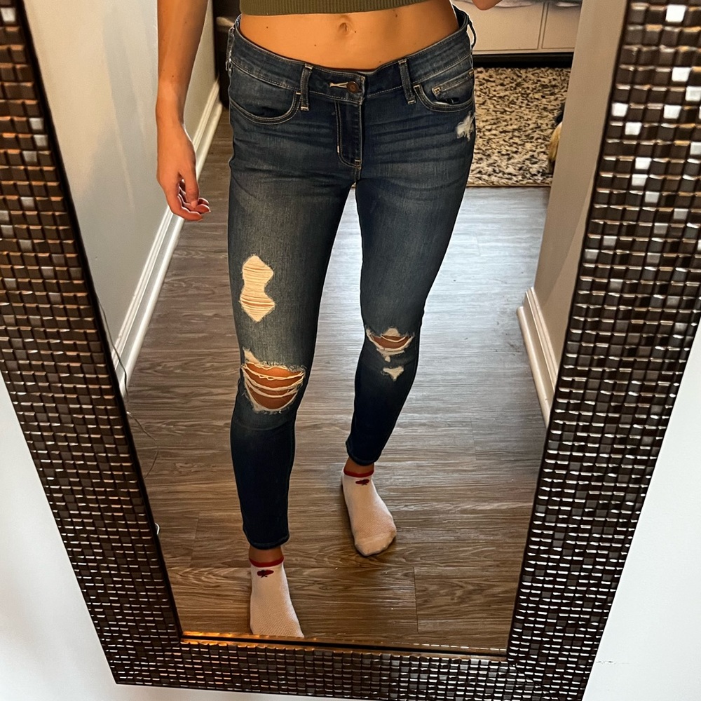 Hollister Super Skinny Crop Jeans